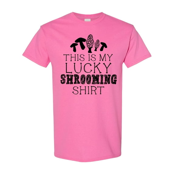 Inktastic This is My Lucky Shrooming Shirt Mushroom Hunting T-Shirt