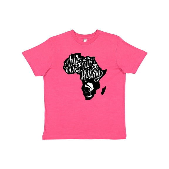 Inktastic This is Our History Black History Month Youth T-Shirt