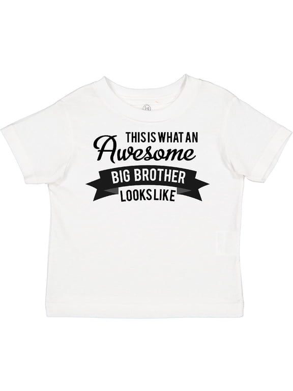 This is What an Awesome Big Brother Looks Like Boys Toddler T-Shirt