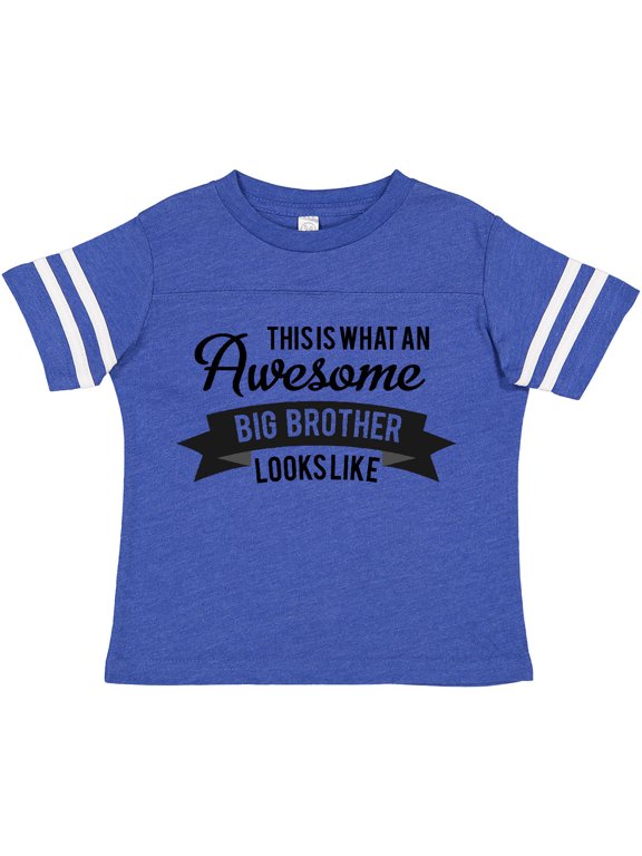 This is What an Awesome Big Brother Looks Like Gift Toddler Boy Girl T-Shirt