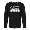 thumbnail image 1 of Inktastic This is What an Awesome Big Brother Looks Like in White Long Sleeve T-Shirt, 1 of 5