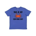 thumbnail image 1 of Inktastic This is my Crab Eating Shirt Youth T-Shirt, 1 of 5
