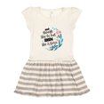 thumbnail image 1 of Inktastic Though She Be But Little Fierce Quote Gift Toddler Girl Dress, 1 of 4