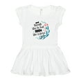 thumbnail image 1 of Inktastic Though She Be But Little Fierce Quote Girls Toddler Dress, 1 of 5