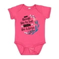 thumbnail image 1 of Inktastic Though She Be but Little Fierce Quote Girls Baby Bodysuit, 1 of 5