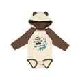 thumbnail image 1 of Inktastic Though She Be but Little Fierce Quote Girls Long Sleeve Baby Bodysuit, 1 of 5