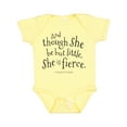 thumbnail image 1 of Inktastic Though She Be but Little Shakespeare Quote Boys or Girls Baby Bodysuit, 1 of 5