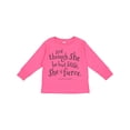 thumbnail image 1 of Inktastic Though She Be but Little Shakespeare Quote Boys or Girls Long Sleeve Toddler T-Shirt, 1 of 5