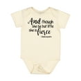thumbnail image 1 of Inktastic Though She Be but Little She is Fierce Quote Shakespeare Girls Baby Bodysuit, 1 of 5