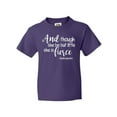 thumbnail image 1 of Inktastic Though She Be but Little She is Fierce Quote Shakespeare Youth T-Shirt, 1 of 5