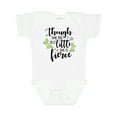 thumbnail image 1 of Inktastic Though She Be but Little She is Fierce Shakespeare Girls Baby Bodysuit, 1 of 5