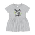 thumbnail image 1 of Inktastic Though She Be but Little She is Fierce Shakespeare Girls Baby Dress, 1 of 5