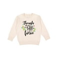 thumbnail image 1 of Inktastic Though She Be but Little She is Fierce Shakespeare Toddler Sweatshirt, 1 of 4