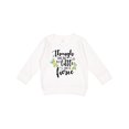 thumbnail image 1 of Inktastic Though She Be but Little She is Fierce Shakespeare Toddler Sweatshirt, 1 of 4
