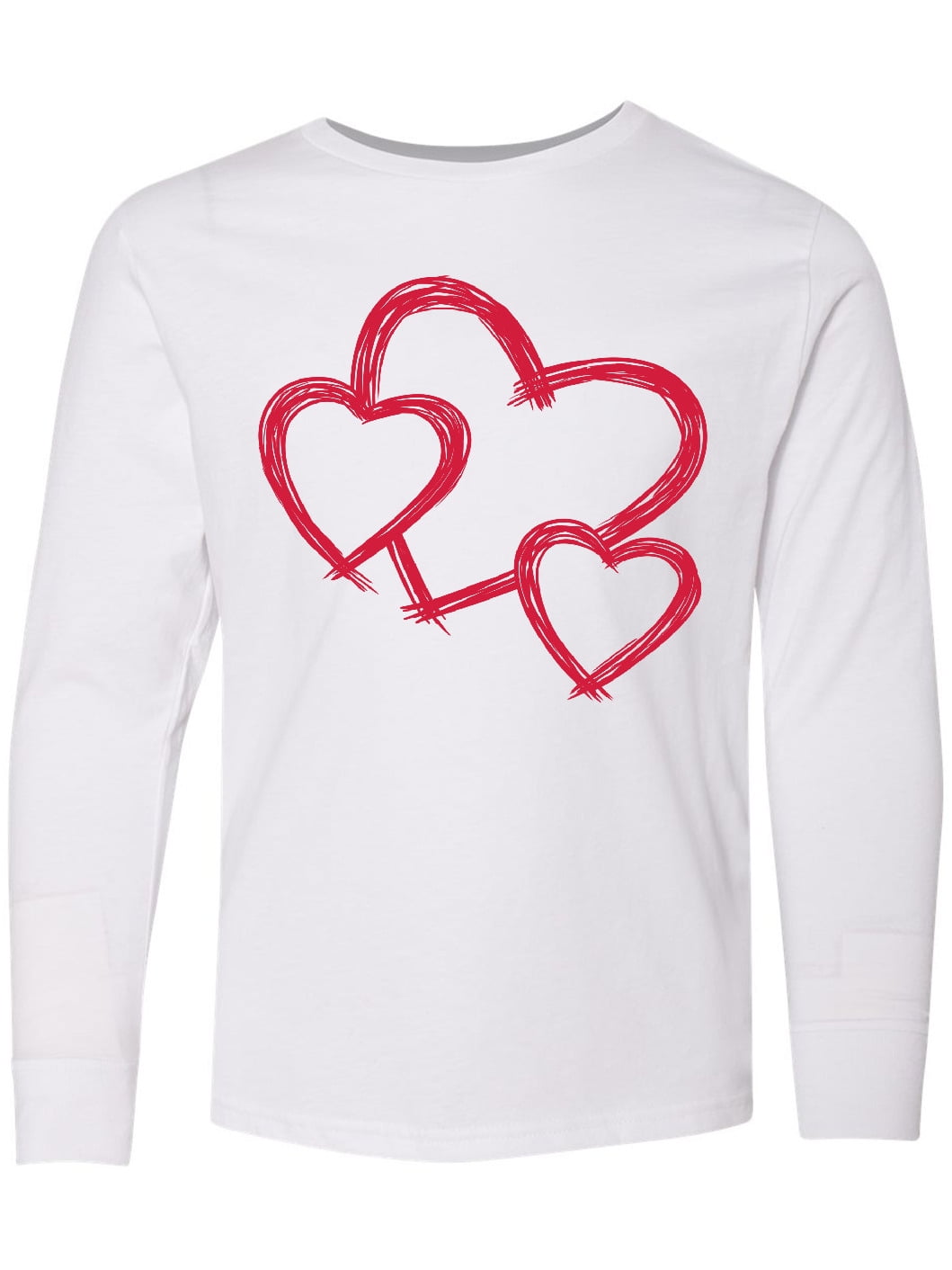 Three Heart Sleeve Tee Men
