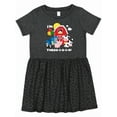 thumbnail image 1 of Inktastic Three-i-e-i-o 3rd Birthday Girls Toddler Dress, 1 of 5