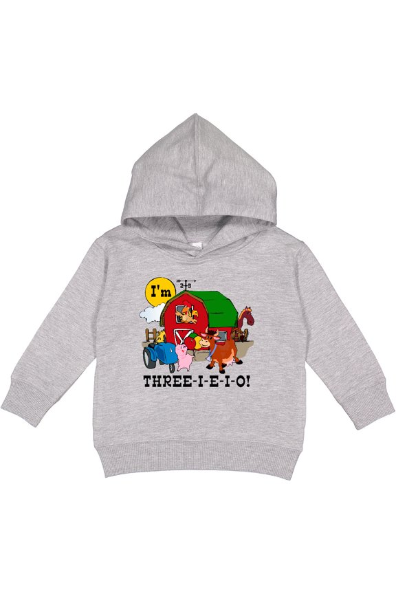 Three-i-e-i-o Toddler Hoodie