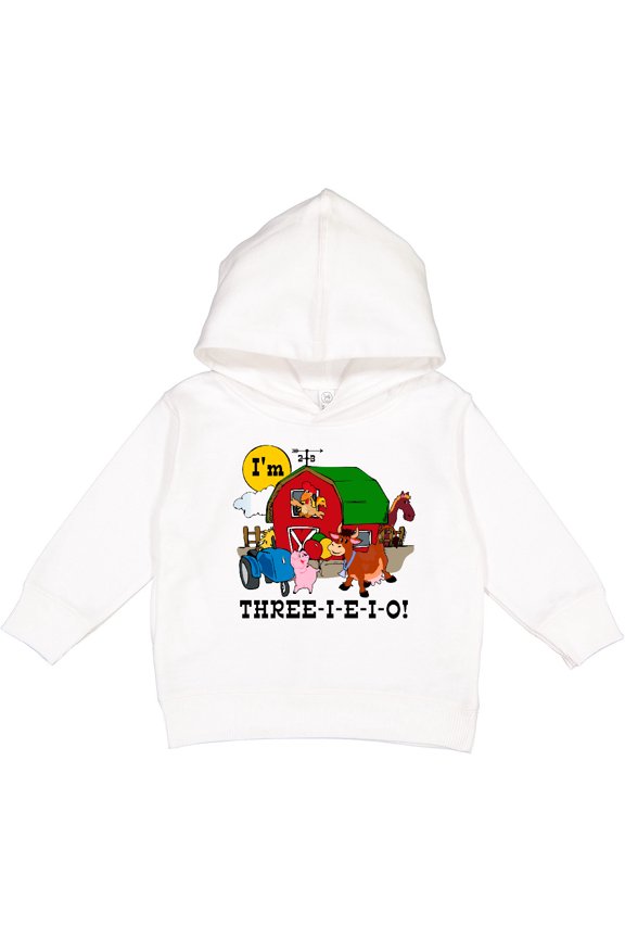 Three-i-e-i-o Toddler Hoodie