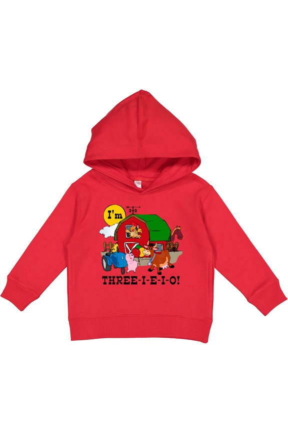 Three-i-e-i-o Toddler Hoodie