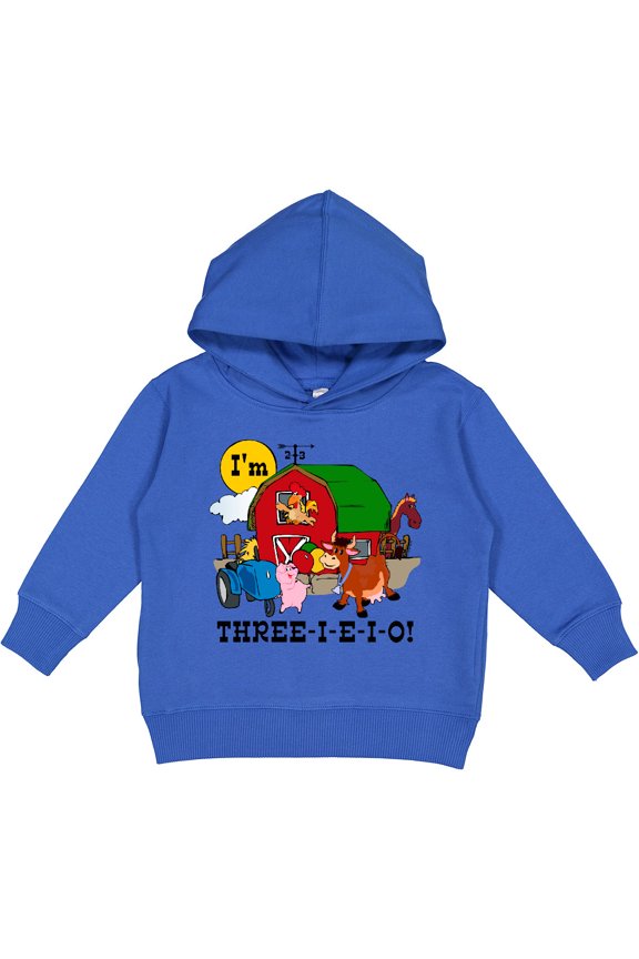 Three-i-e-i-o Toddler Hoodie