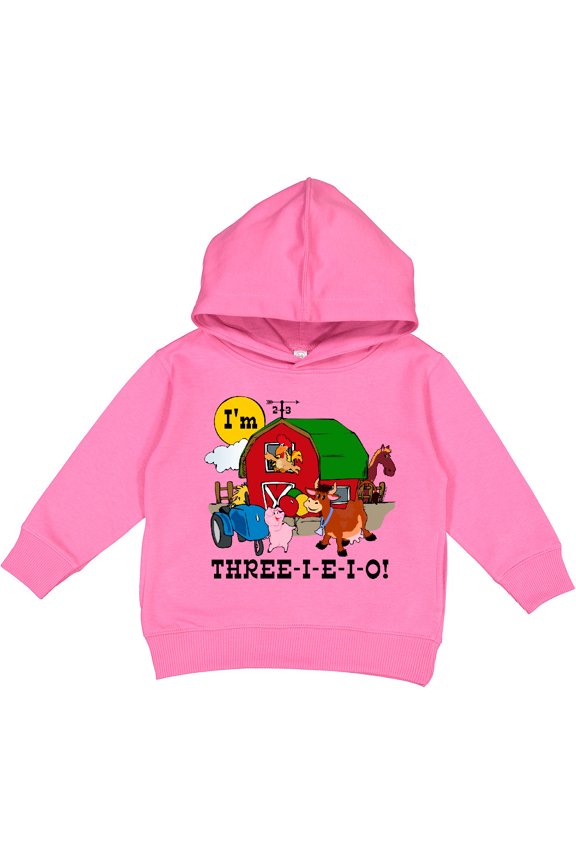 Three-i-e-i-o Toddler Hoodie