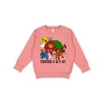 thumbnail image 1 of Inktastic Three-i-e-i-o Toddler Sweatshirt, 1 of 4