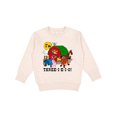 thumbnail image 1 of Inktastic Three-i-e-i-o Toddler Sweatshirt, 1 of 4