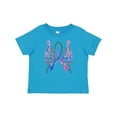 thumbnail image 1 of Inktastic Thyroid Cancer Awareness with Butterfly Ribbon Words Boys or Girls Baby T-Shirt, 1 of 5