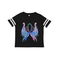 thumbnail image 1 of Inktastic Thyroid Cancer Awareness with Butterfly Ribbon Words Boys or Girls Toddler T-Shirt, 1 of 5