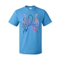 thumbnail image 1 of Inktastic Thyroid Cancer Awareness with Butterfly Ribbon Words T-Shirt, 1 of 5