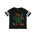 thumbnail image 1 of Inktastic Tia and Tio Love Me Boys or Girls Toddler T-Shirt, 1 of 5