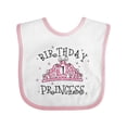 thumbnail image 1 of Inktastic Tiara 1st Birthday Princess Girls Baby Bib, 1 of 4
