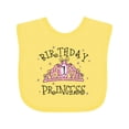 thumbnail image 1 of Inktastic Tiara 1st Birthday Princess Girls Baby Bib, 1 of 4