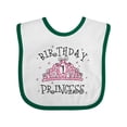 thumbnail image 1 of Inktastic Tiara 1st Birthday Princess Girls Baby Bib, 1 of 4