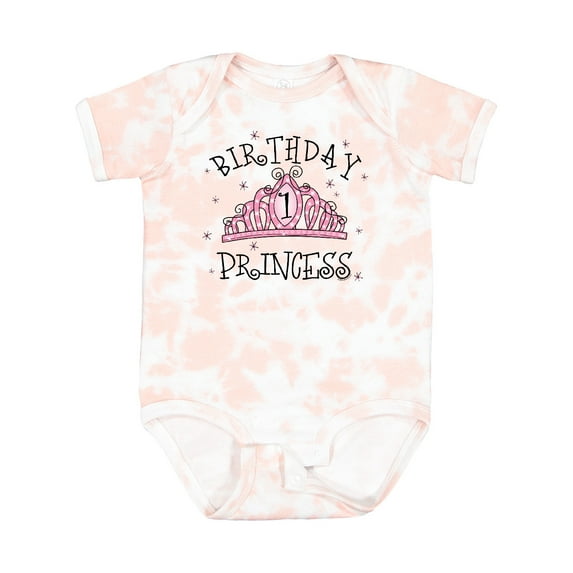Inktastic Tiara 1st Birthday Princess Girls Baby Bodysuit