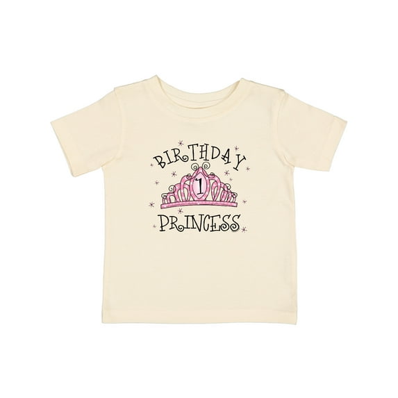 Inktastic Tiara 1st Birthday Princess Girls Baby T-Shirt