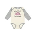 thumbnail image 1 of Inktastic Tiara 2nd Birthday Princess Girls Long Sleeve Baby Bodysuit, 1 of 5