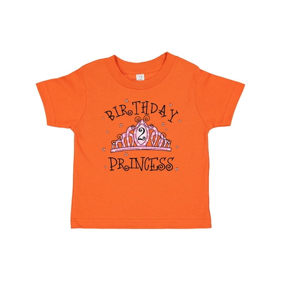 Inktastic Tiara 2nd Birthday Princess Girls Toddler T-Shirt