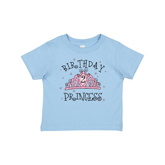 Inktastic Tiara 2nd Birthday Princess Girls Toddler T-Shirt
