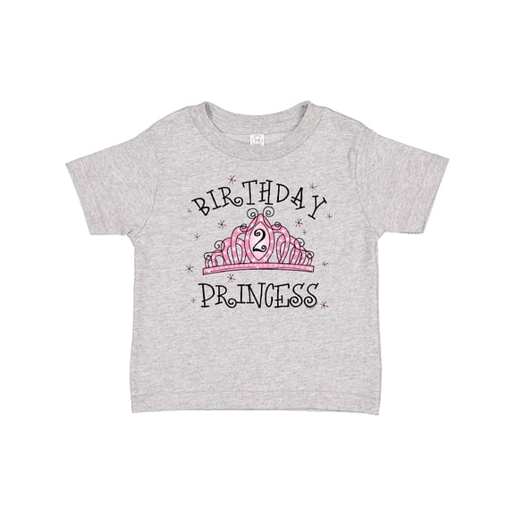 Inktastic Tiara 2nd Birthday Princess Girls Toddler T-Shirt