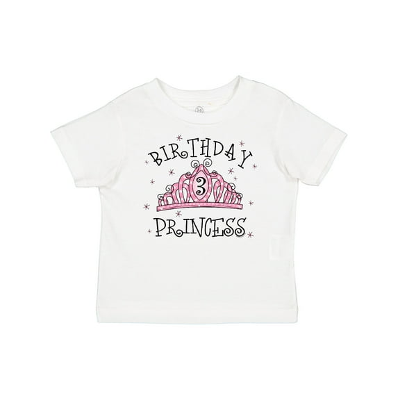 Inktastic Tiara 3rd Birthday Princess Girls Toddler T-Shirt