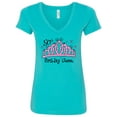 thumbnail image 1 of Inktastic Tiara 50th Birthday Queen Women's V-Neck T-Shirt, 1 of 5
