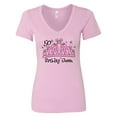 thumbnail image 1 of Inktastic Tiara 50th Birthday Queen Women's V-Neck T-Shirt, 1 of 5