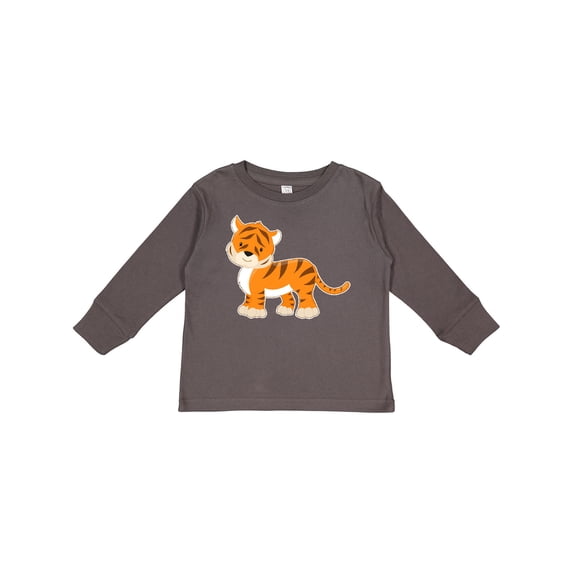 Inktastic Tiger Boys or Girls Long Sleeve Toddler T-Shirt
