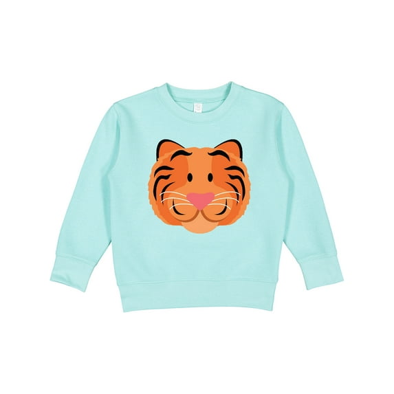 Inktastic Tiger Face Toddler Sweatshirt
