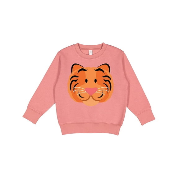 Inktastic Tiger Face Toddler Sweatshirt