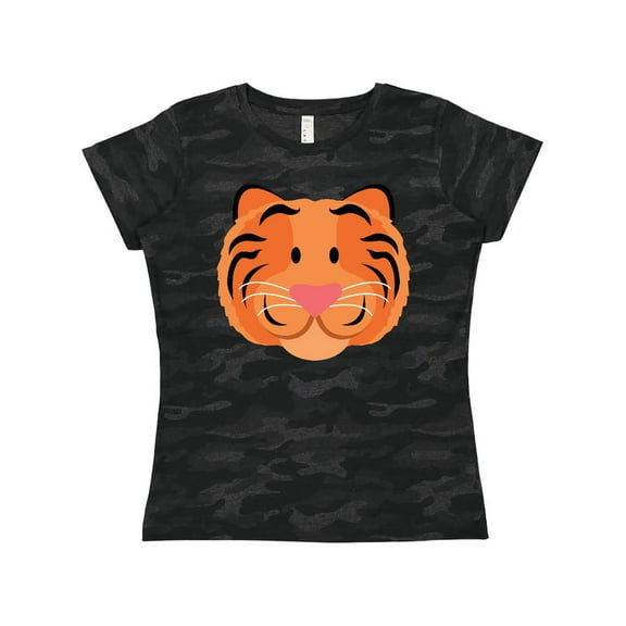 Inktastic Tiger Face Women's T-Shirt