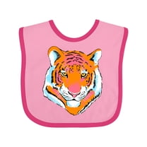 Inktastic Tiger Head Boys or Girls Baby Bib