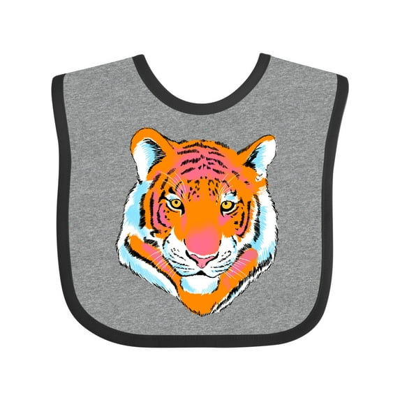 Inktastic Tiger Head Boys or Girls Baby Bib