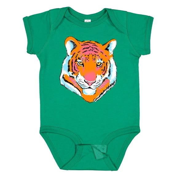 Inktastic Tiger Head Boys or Girls Baby Bodysuit